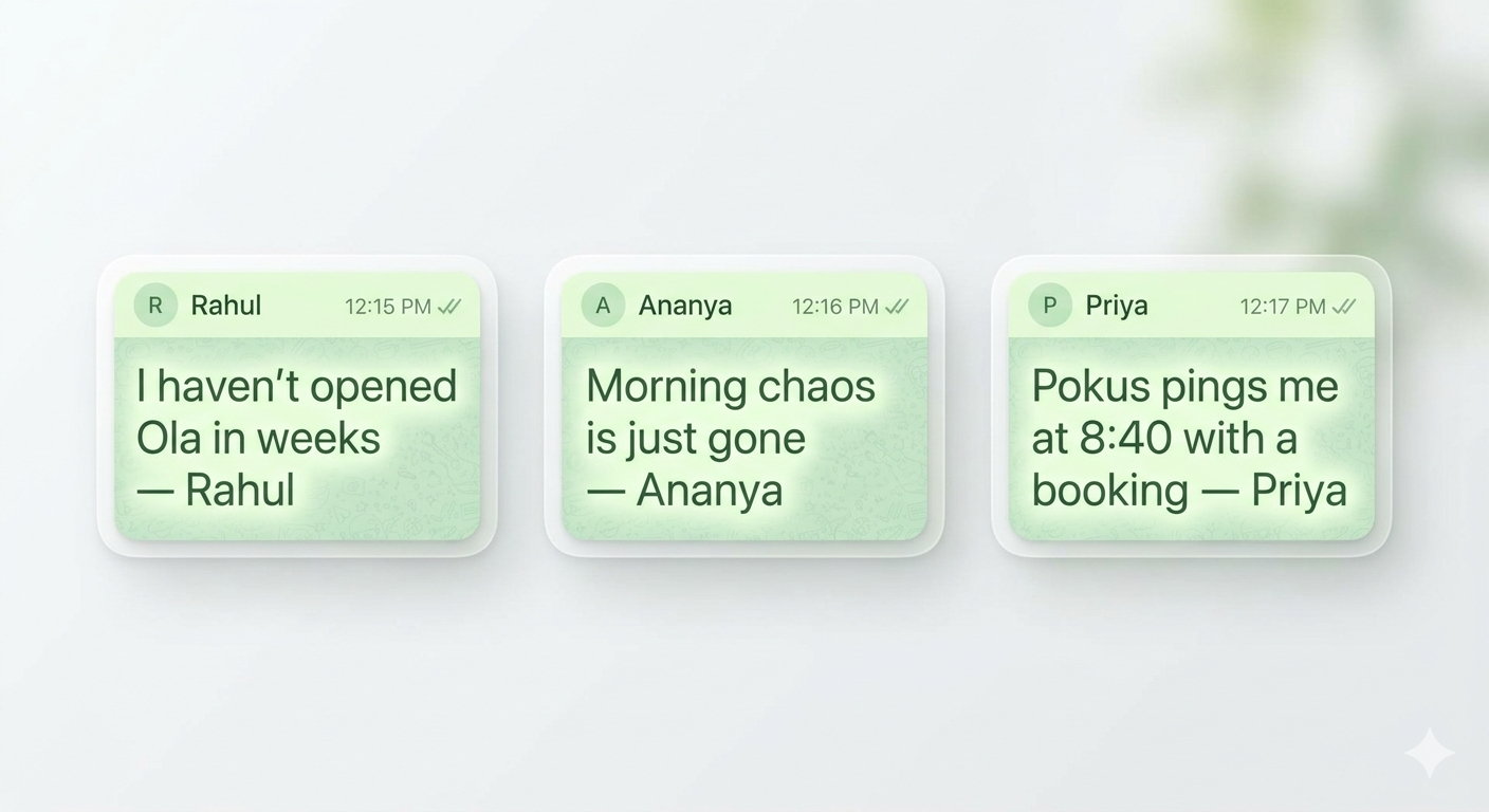 Real customers using Pokus